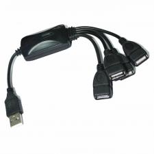 разветвитель USB 4port HUB с проводом 20см (USB-013)