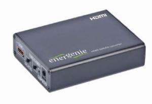 конвертер HDMI гнездо->3xRCA/S-video, EnerGenie DSC-HDMI-SVIDEO,HD19F x 3RCA/S-Video CVBS-001