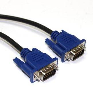 Шнур VGA-VGA 1,5м резин.