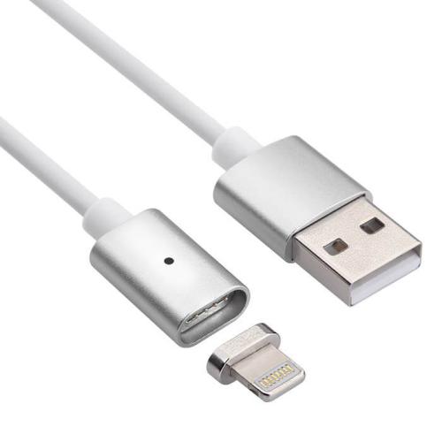 Шнур USB/iPhone 5 MAGNETIC(UNION M3/MX-CB37) магнитный 1м
