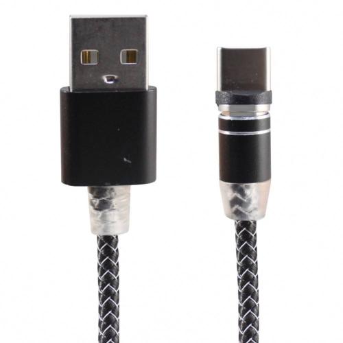Шнур USB для Samsung YLF-001/V8-360A (360) магнитный(силикон.) 1м