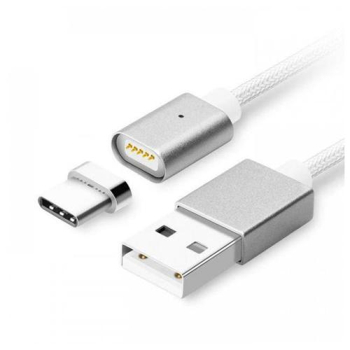 Шнур USB/Type-C MAGNETIC магнитный (TPC-360A силикон) 1м