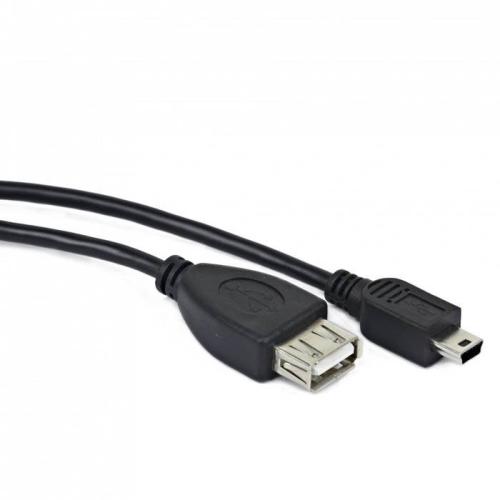 Шнур USB 2.0 Cablexpert A -OTG-AFBM-002,USBAF/Mini-BM 0,15м