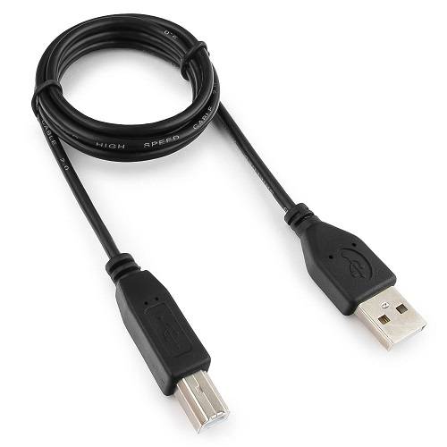 Шнур USB AM шт - ->BM 3м Гарнизон (GCC-USB2-AMBM-3M AM/BM 5P)