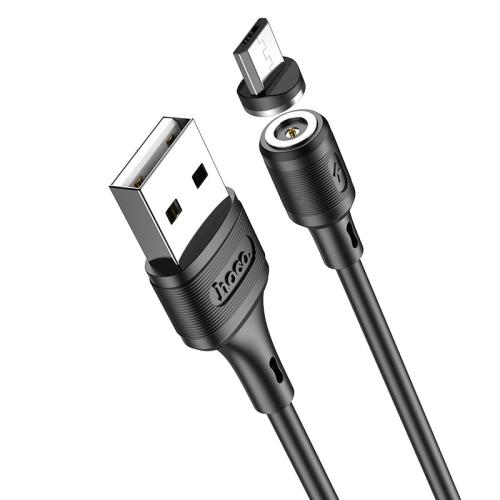 Шнур USB/microUSB HOCO X52 магнитный 1м
