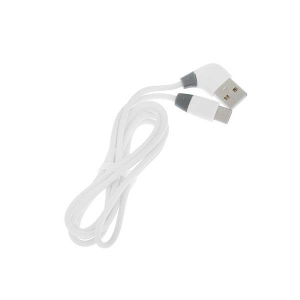Шнур USB/Type-C силиконовый (Union) UN-715/17T угловой 1м 82226