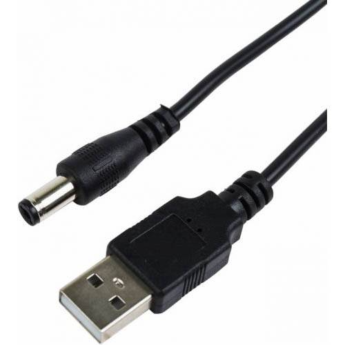 Шнур USB питания (разъем 2,1х5,5) 1,5м REXANT(Selenga) 18-0231