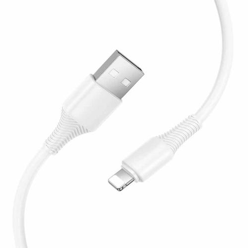 Шнур USB/iPhone 5 HOCO X120 2.4A 1м