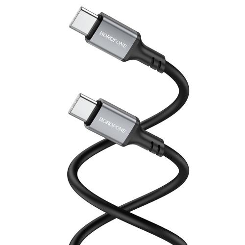 Шнур TypeC/TypeC BOROFONE BX83 силикон.1м