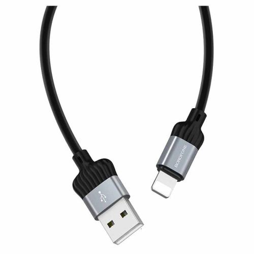 Шнур USB/iPhone 5 BOROFONE BX28 3А 1м