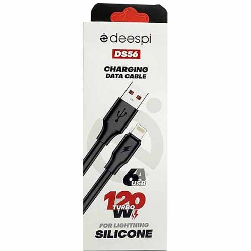 Шнур USB/micro USB deespi DS56 120W 1м силиконовый