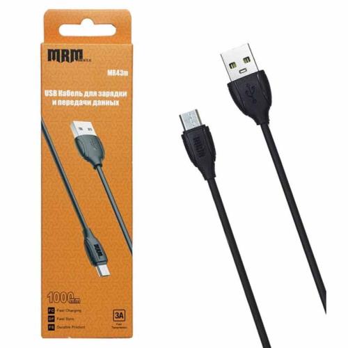 Шнур USB/micro MR-43-V8 3A 1м