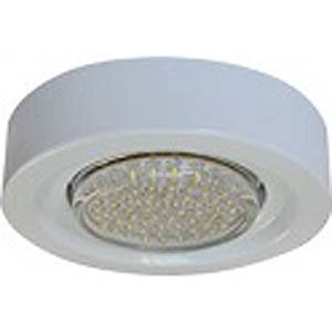 светильник Ecola GX53-FT3073 накладной широкий белый 32х130 FW5330ECB 132439