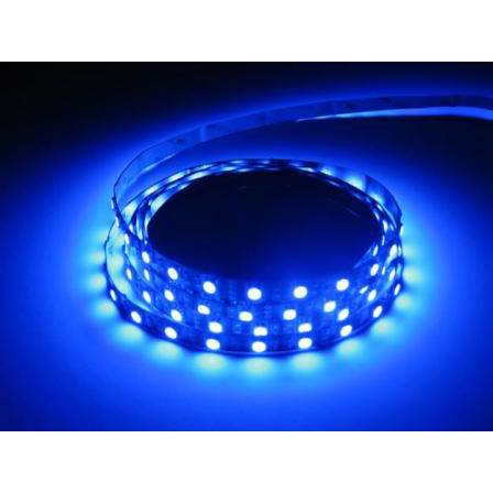 лента светодиодная SMD 3528IP65 60LED/м 220V 10*7mm герметичная в силиконе, синий
