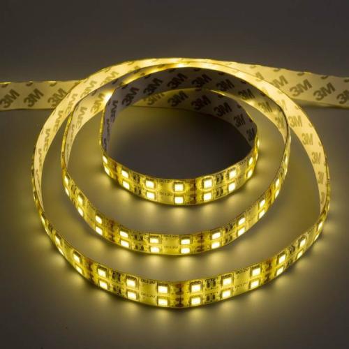 Лента светодиодная 12V 28.8W/m 120Led/m IP65 SMD5050 10-12Лм/1LED тёпл.бел. (5м) 848562