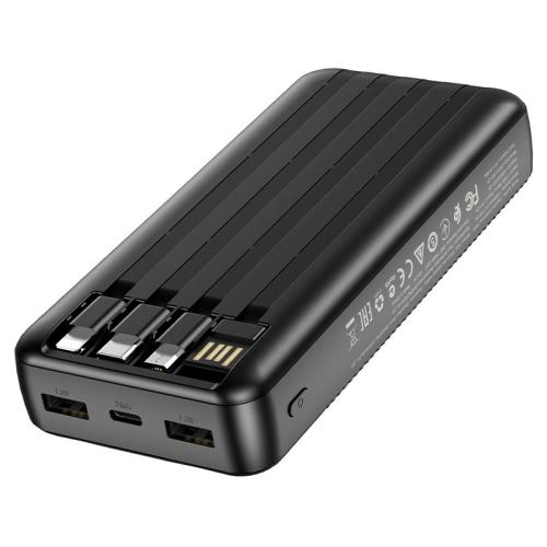 акк внешний Power Bank Borofone BJ20A 20000mAh 2USB/micro USB/Type-C/iPhone