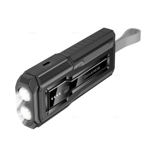 акк внешний Power Bank Borofone BJ54 10000mAh 3A USB/Type-C,PD20W+22.5W+2фонаря