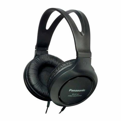 Наушники Panasonic RP-HT161E-K полноразмерные кабель 2м