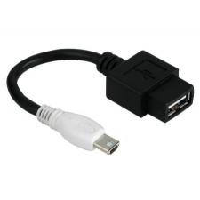 Переходник USB A(F) гнездо -штеккер micro USB А(M)с проводом