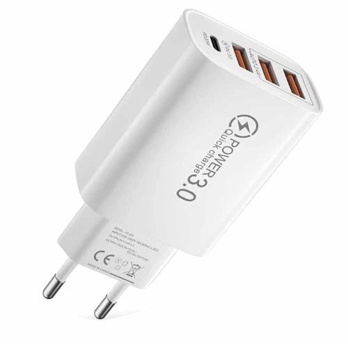 СЗУ 3USB+PD (б/шн) 20W 3,5A/9V 2A/12V 1,5A  AR-890 быстр.зарядка