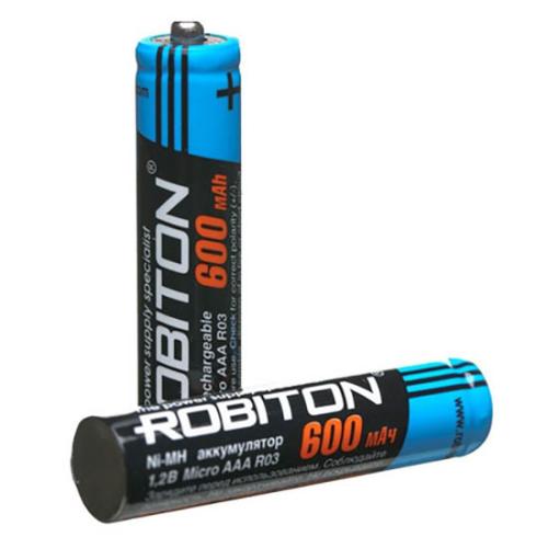 Аккумулятор HR03(AAA) ROBITON 600мА