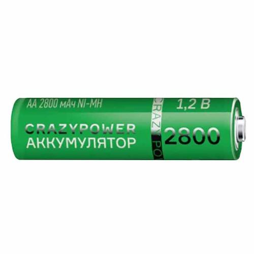 Аккумулятор HR6(AA) CRAZYpower 2800мА