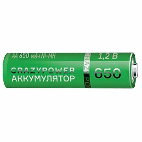 Аккумулятор HR6(AA) CRAZYpower 650мА