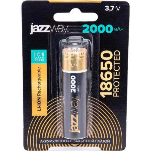 акк пром. LI18650 3,7V 2000mAh JAZZway с защитой