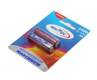 Аккумулятор HR6(AA) КОСМОС 2.8Ач