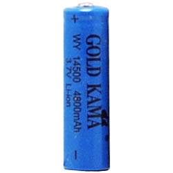 Аккумулятор для фонаря 14500(С) 3,7V 800/1200/1300/1600/1800/3800/4500/4800/5800mA