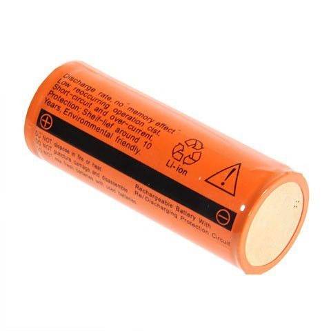 Аккумулятор для фонаря BL-26650(C) 3,7V 5200/6800/8800mAh (оранж.)