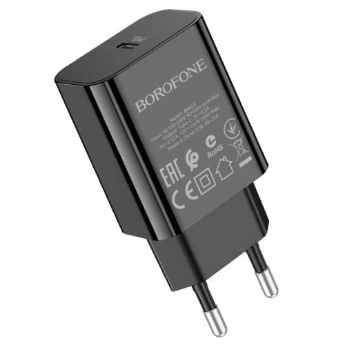 СЗУ 1PD (Type-C-Type-C 1м) 5V 3А BOROFONE BA65A