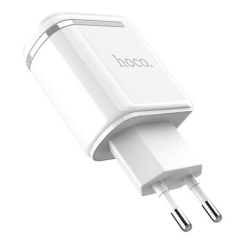 з/уст (с/шн) HOCO C39 2.1A IPhone+гнездо 1 USB