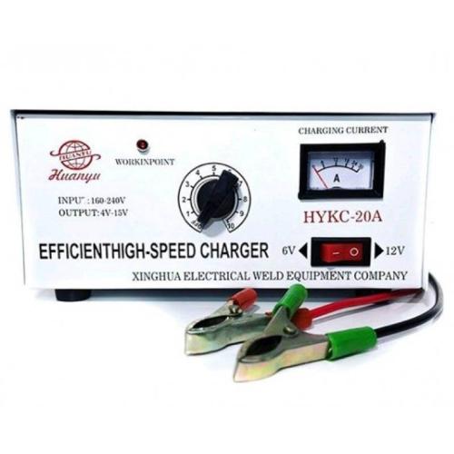 з/уст д/авто.аккум.4-15В (заж.крокодилы) 20A/220W HYKC