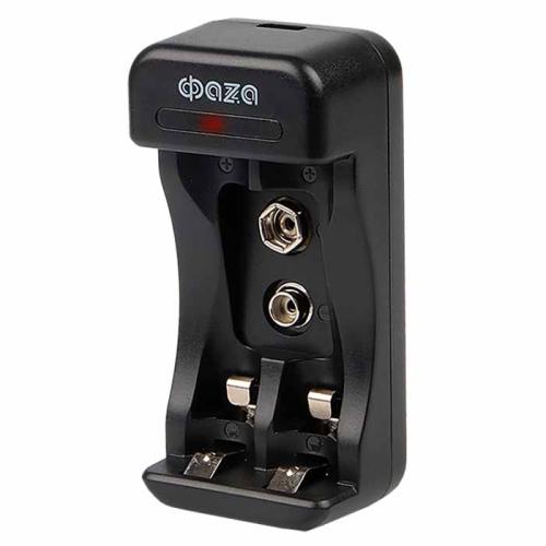 з/уст (2 акк/1 акк) АА,ААА/6F22,(шн.USB-microUSB б/блока) 5V 1А ФАZA B-50USB 5038806