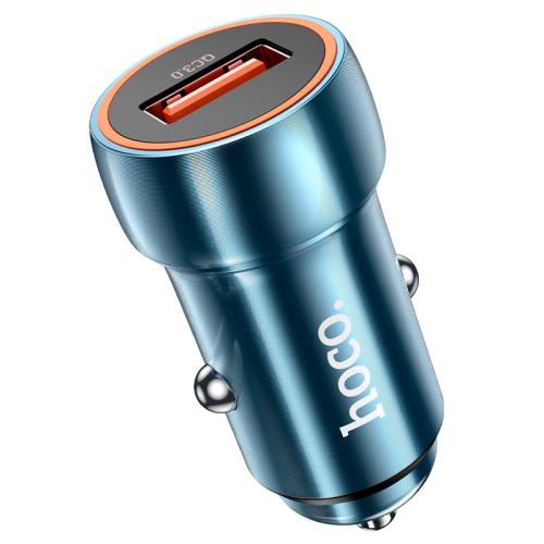 з/уст (с/шн) авто HOCO Z46 3A  1USB