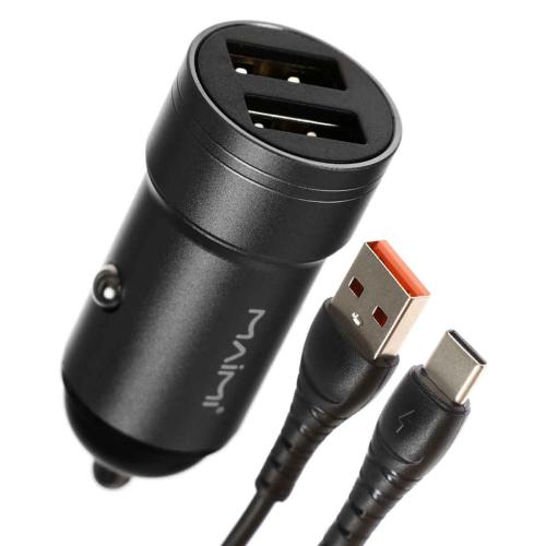 АЗУ 2USB (USB-Type-C) 2,4А MAIMI T72