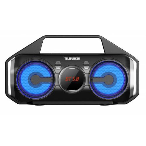 Колонка порт TELEFUNKEN TF-PS1261B FM,USB,MicroSD,Bluetooth 5.0,LED дисплей,24Вт
