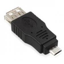 Переходник USB A(F) гнездо -штеккер micro B(M)