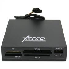 картридер ACORP CRIP200-B USB2.0 (всё в 1+USBпорт) встраиваемый в компьютер