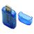 картридер OXION ,SD,MS,M2,TF(microSD) до 32Гб USB 2.0(OCR002BL) (1000)