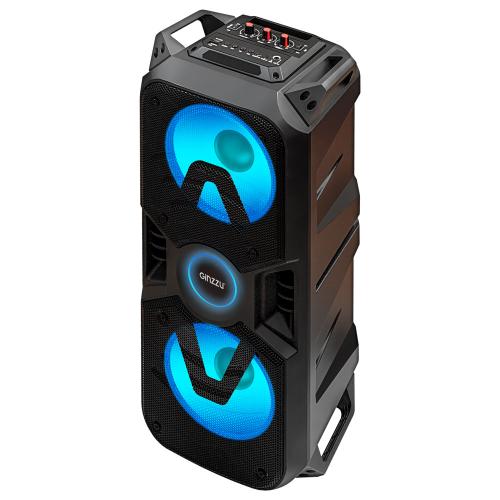 колонка GINZZU GM-207 Midi RGB/ВТ/USB/TF/FM/ДУ