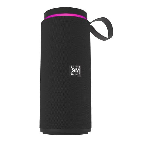 Колонка порт  SOUNDMAX SM-PS5015B FM,USB,MicroSD,Bluetooth 5.0 6Вт