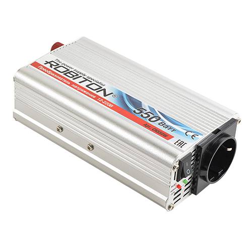 Преобразователь напряжения(инвертор) ROBITON CN550W 12V-220V 550W