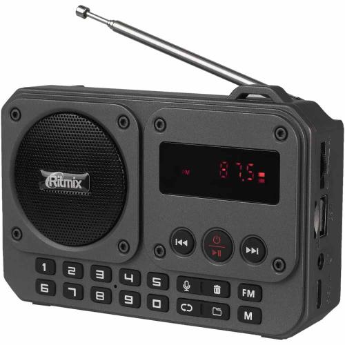Радиоприемник Ritmix RPR-010 (AC,TV,SW,AM)MP3,USB, SD
