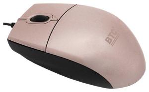Мышь BTC M859UL-Pink, USB оптич. 800 dpi розовая лазерная