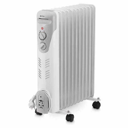Радиатор масляный Vitek VT-1710 2кВт 11секций