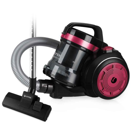 Пылесос VITEK-1838 1600W без мешка, 5-ступ фильтр, 2л