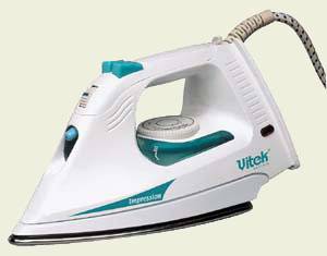утюг VITEK-1201 2200W антипригарн. вертик. пар