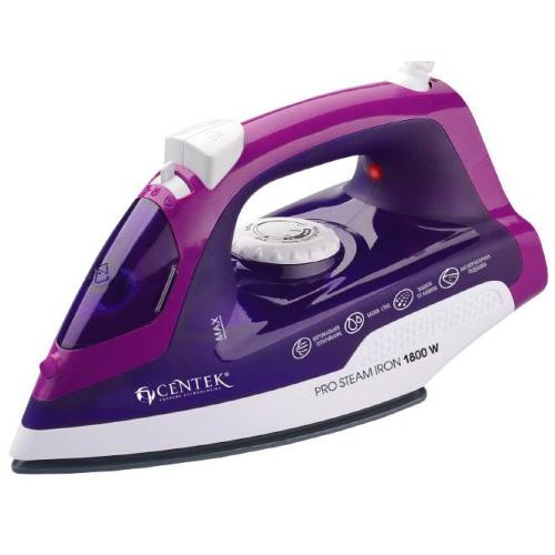 Утюг CENTEK CT-2348 1800Вт, керм.покр., мощн. пар. удар, 200мл, самоочистка